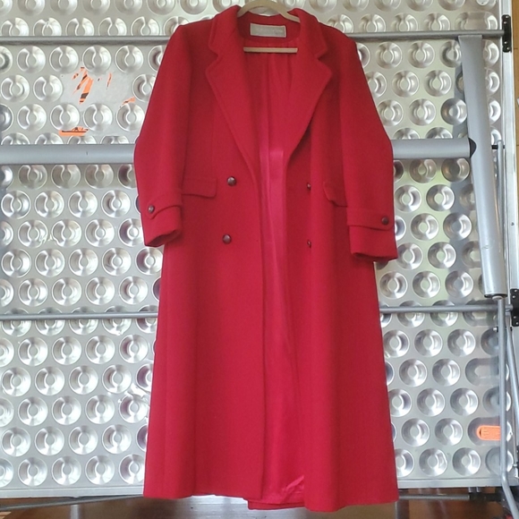 Evan Picone Wool Overcoat - Picture 3 of 8